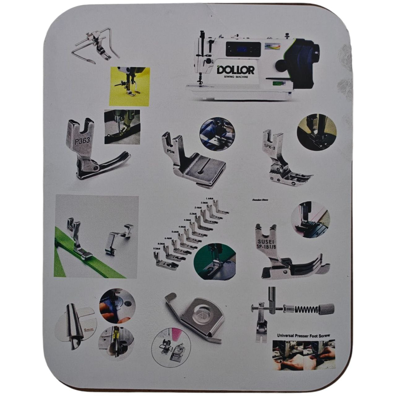 KIT PIED DE BICHE INDUSTRIELLE - مجموعة أرجل دواسة للماكينات الصناعية