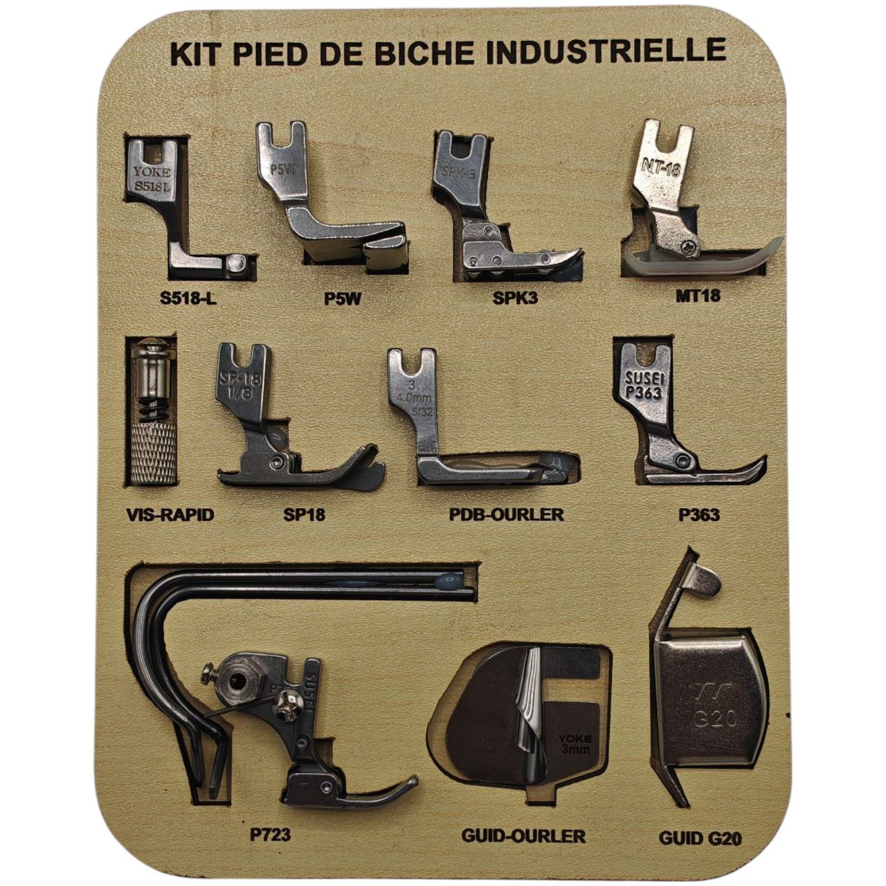 KIT PIED DE BICHE INDUSTRIELLE - مجموعة أرجل دواسة للماكينات الصناعية