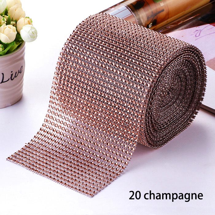 Strass Rouleau plastique 10y-24line