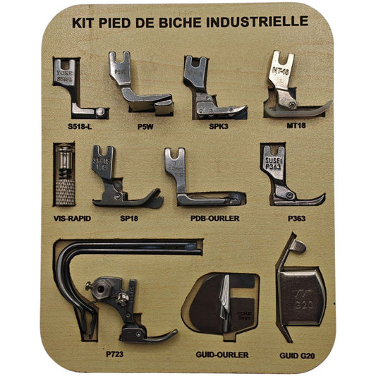 KIT PIED DE BICHE INDUSTRIELLE - مجموعة أرجل دواسة للماكينات الصناعية