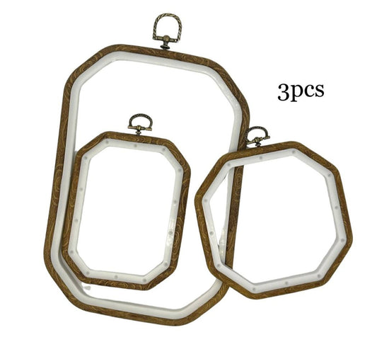 GUERGUAF (TNIBER) PLASTIQUE RECTANGLE KIT DE 03 PCS