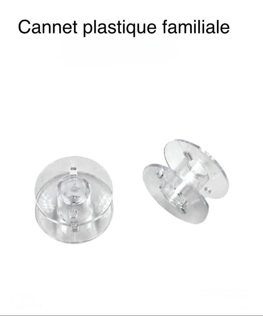 Canette portative plastique plat